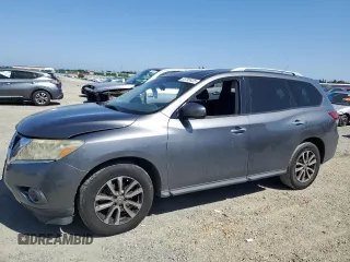 2016 Nissan Pathfinder Platinum z VIN 5N1AR2MM7GC650645, wystawiony jako Copart lot #55783425 z przebiegiem 152 320 mil mil oraz Szkoda całkowita • Salvage title. Historia ofert i sprzedaży dostępna na DreamBid. Obrazek 1.