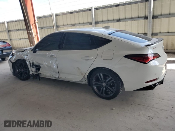 2024 Acura Integra Technology with VIN 19UDE4H62RA009214, listed as a Copart auction lot 52112185 with 21,728 mi miles and Salvage title. Bid and sale history available at DreamBid. Image 2.