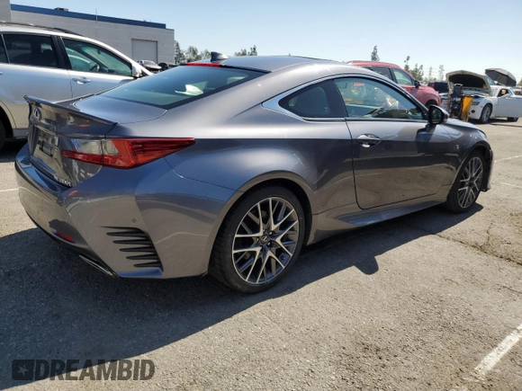 2017 Lexus RC 200t z VIN JTHHA5BCXH5005482, wystawiony jako Copart lot #47223135 z przebiegiem 85 763 mil mil oraz Szkoda całkowita • Salvage title. Historia ofert i sprzedaży dostępna na DreamBid. Obrazek 3.