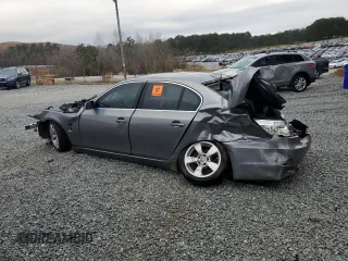 2008 BMW 5 Series 528i with VIN WBANU53528CT12858, listed as a Copart auction lot 49262285 with Not Provided miles and Non Repairable. Bid and sale history available at carsss.com. Image 2.