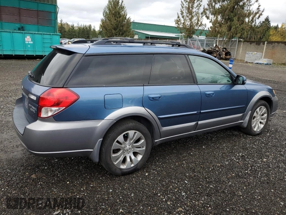 2009 Subaru Outback 3.0R Ltd with VIN 4S4BP85C394326611, listed as a Copart auction lot 76610234 with 114,008 mi miles and Clean Title. Bid and sale history available at carsss.com. Image 3.