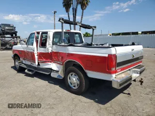 1996 Ford F-250 with VIN 1FTHX25F7TEA92660, listed as a Copart auction lot 63905214 with 208,271 mi miles and Salvage Title. Bid and sale history available at carsss.com. Image 2.