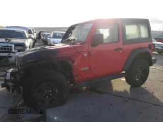 2021 Jeep Wrangler Sport with VIN 1C4GJXAG9MW614936, listed as a Copart auction lot 45460575 with Not Provided miles and Salvage Title. Bid and sale history available at DreamBid. Image 1.