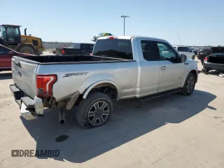 2016 Ford F-150 XL with VIN 1FTEX1CP6GKF03806, listed as a Copart auction lot 52174285 with 120,826 mi miles and Salvage Title. Bid and sale history available at carsss.com. Image 3.