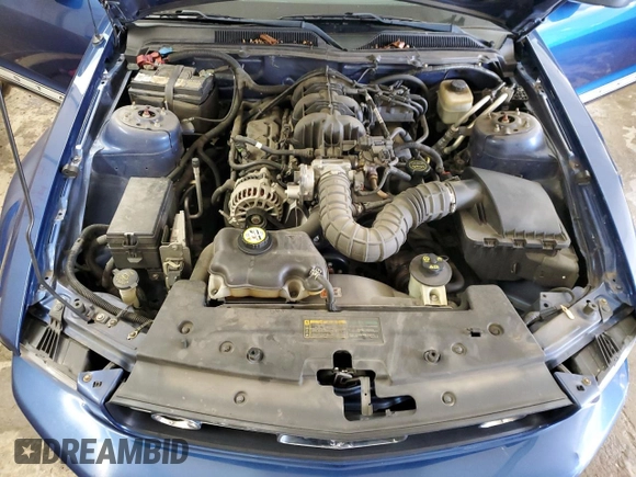 2008 Ford Mustang Deluxe with VIN 1ZVHT80N485194614, listed as a Copart auction lot 45477375 with 201,281 mi miles and Salvage Title. Bid and sale history available at DreamBid. Image 11.