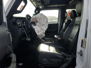 2022 Jeep Wrangler Unlimited Sahara z VIN 1C4HJXEN4NW254182, wystawiony jako Copart lot #45966425 z przebiegiem Nie podano mil oraz Szkoda całkowita • Salvage title. Historia ofert i sprzedaży dostępna na DreamBid. Obrazek 7.