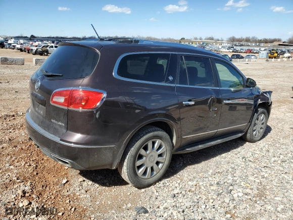 2015 Buick Enclave Leather with VIN 5GAKRBKD8FJ338700, listed as a Copart auction lot 43264935 with 151,400 mi miles and Salvage Title. Bid and sale history available at carsss.com. Image 3.