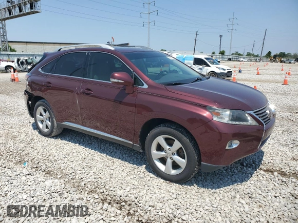 2014 Lexus RX 350 z VIN 2T2BK1BA1EC231884, wystawiony jako Copart lot #60661765 z przebiegiem 138 860 mil mil oraz Szkoda całkowita • Salvage title. Historia ofert i sprzedaży dostępna na DreamBid. Obrazek 4.