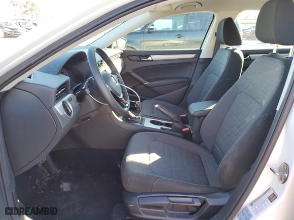 2021 Volkswagen Passat 2.0T S with VIN 1VWAA7A34MC017825, listed as a Copart auction lot 86166634 with 24,679 mi miles and Salvage Title. Bid and sale history available at carsss.com. Image 7.