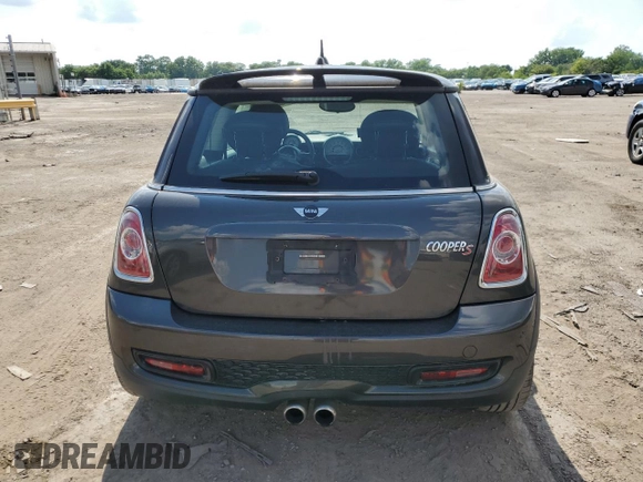 2012 MINI Hardtop S with VIN WMWSV3C53CTY25517, listed as a Copart auction lot 62315535 with 50,680 mi miles and Salvage title. Bid and sale history available at DreamBid. Image 6.