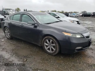 2012 Acura TL Tech Auto with VIN 19UUA8F59CA002104, listed as a Copart auction lot 49138385 with 127,319 mi miles and Salvage Title. Bid and sale history available at carsss.com. Image 4.