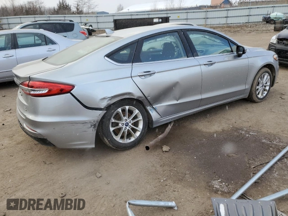 2020 Ford Fusion Hybrid SE with VIN 3FA6P0LUXLR106731, listed as a Copart auction lot 40049003 with 36,576 mi miles. Bid and sale history available at carsss.com. Image 3.