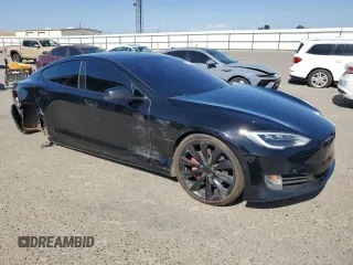 2018 Tesla Model S 75D с VIN 5YJSA1E27JF271596, выставлен на аукционе Copart как лот 57681565 с пробегом 106 710 миль миль и Списание • Salvage title. История ставок и продаж доступна на DreamBid. Изображение 4.