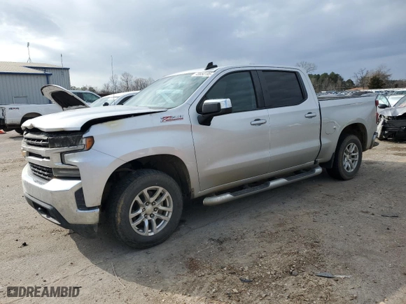 2019 Chevrolet Silverado 1500 LT with VIN 3GCUYDED7KG188513, listed as a Copart auction lot 45650185 with 148,459 mi miles and Salvage Title. Bid and sale history available at carsss.com. Image 1.