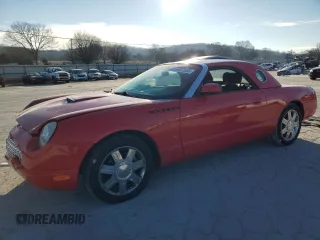 2004 Ford Thunderbird Deluxe with VIN 1FAHP60A54Y108296, listed as a Copart auction lot 89072605 with 26,869 mi miles and Salvage Title. Bid and sale history available at carsss.com. Image 1.