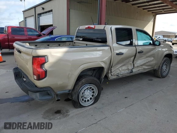 2024 Chevrolet Colorado 2WD Work Truck with VIN 1GCGSBEC1R1144994, listed as a Copart auction lot 56012445 with 15,918 mi miles and Clean Title. Bid and sale history available at DreamBid. Image 3.
