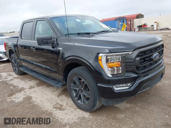 2023 Ford F-150 XL with VIN 1FTEW1C53PFC27708, listed as a IAAI auction lot 42654990 with 37,093 mi miles and . Bid and sale history available at DreamBid. Image 1.