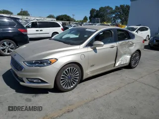 2017 Ford Fusion Titanium with VIN 3FA6P0SU6HR238894, listed as a Copart auction lot 65726865 with Not provided miles and Salvage title. Bid and sale history available at DreamBid. Image 1.