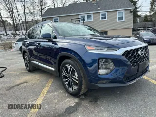 2019 Hyundai Santa Fe Ultimate with VIN 5NMS5CAA5KH052200, listed as a Copart auction lot 47999615 with 102,759 mi miles and Clean Title. Bid and sale history available at carsss.com. Image 4.
