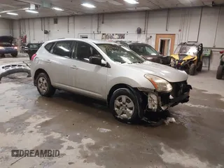 2009 Nissan Rogue S with VIN JN8AS58V79W444793, listed as a IAAI auction lot 41580727 with 183,911 mi miles. Bid and sale history available at carsss.com. Image 1.