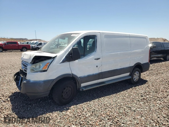 2016 Ford Transit Cargo with VIN 1FTYR1ZMXGKA59298, listed as a Copart auction lot 49418815 with 116,982 mi miles and Salvage Title. Bid and sale history available at carsss.com. Image 1.