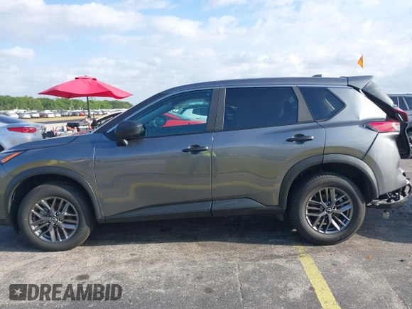 2024 Nissan Rogue S with VIN 5N1BT3ABXRC714405, listed as a IAAI auction lot 41907684 with 23,643 mi miles. Bid and sale history available at carsss.com. Image 14.