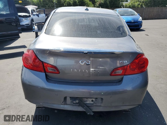 2013 Infiniti G37 Journey with VIN JN1CV6AP3DM710802, listed as a Copart auction lot 54131965 with Not provided miles and Salvage title. Bid and sale history available at DreamBid. Image 6.