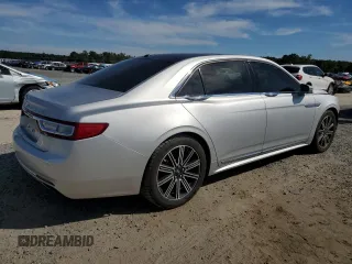 2017 Lincoln Continental Reserve with VIN 1LN6L9RP6H5608332, listed as a Copart auction lot 69390954 with 123,311 mi miles and Salvage Title. Bid and sale history available at carsss.com. Image 3.