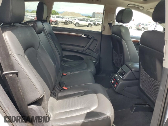 2015 Audi Q7 Premium Plus with VIN WA1LGAFE0FD004076, listed as a Copart auction lot 62591485 with 70,508 mi miles and Salvage title. Bid and sale history available at DreamBid. Image 11.