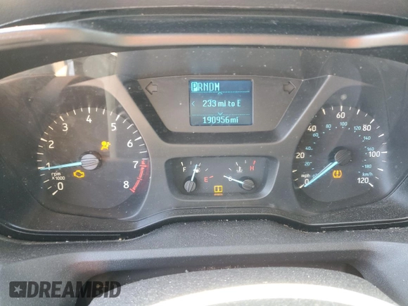 2019 Ford Transit Passenger XL with VIN 1FBAX2CM3KKB25340, listed as a Copart auction lot 47473935 with 190,956 mi miles and Salvage title. Bid and sale history available at DreamBid. Image 9.