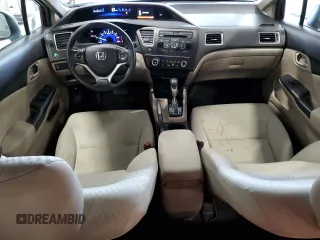 2015 Honda Civic LX with VIN 2HGFB2F50FH505934, listed as a Copart auction lot 56029315 with 66,355 mi miles and Salvage title. Bid and sale history available at DreamBid. Image 8.