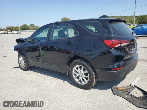 2022 Chevrolet Equinox LS with VIN 2GNAX5EV2N6105050, listed as a Copart auction lot 70530744 with 94,980 mi miles and Salvage title. Bid and sale history available at DreamBid. Image 2.