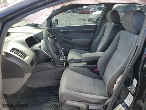 2008 Honda Civic Sdn EX with VIN 2HGFA15838H350792, listed as a Copart auction lot 47448355 with 225,069 mi miles and Salvage Title. Bid and sale history available at carsss.com. Image 7.