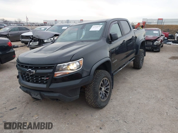 2018 Chevrolet Colorado 4WD ZR2 with VIN 1GCGTEENXJ1164617, listed as a IAAI auction lot 41354074 with 61,155 mi miles. Bid and sale history available at carsss.com. Image 17.