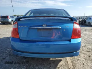 2005 Kia Spectra LX z VIN KNAFE121655113045, wystawiony jako Copart lot #61199595 z przebiegiem 156 310 mil mil oraz Szkoda całkowita • Salvage title. Historia ofert i sprzedaży dostępna na DreamBid. Obrazek 6.