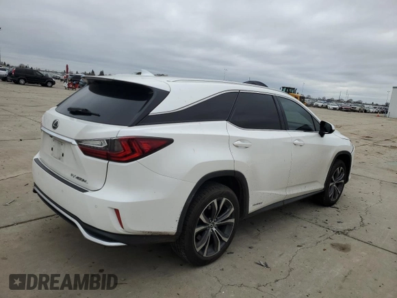 2018 Lexus RX with VIN JTJDGKCA2J2002736, listed as a Copart auction lot 86451614 with 129,918 mi miles and Salvage Title. Bid and sale history available at carsss.com. Image 3.
