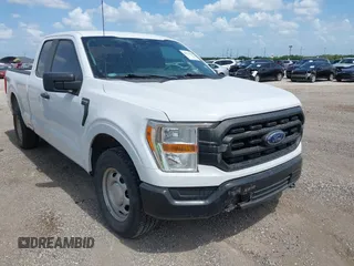 2022 Ford F-150 XL with VIN 1FTFX1E50NKD43886, listed as a IAAI auction lot 42512740 with 76,204 mi miles and . Bid and sale history available at DreamBid. Image 1.