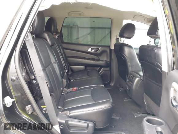 2018 Nissan Pathfinder SV with VIN 5N1DR2MN8JC649677, listed as a IAAI auction lot 41864365 with 104,475 mi miles. Bid and sale history available at carsss.com. Image 8.