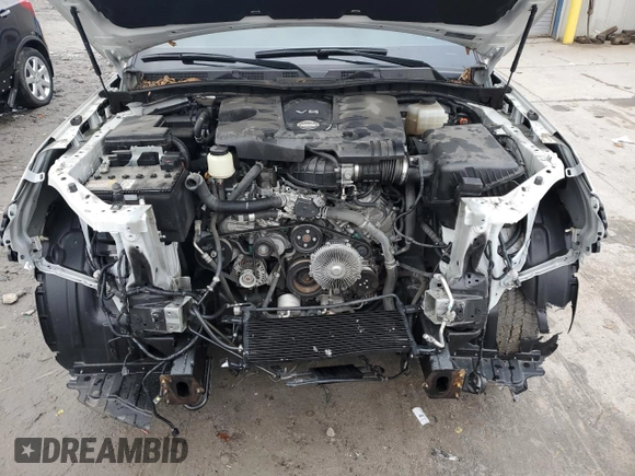 2022 Nissan Armada SL with VIN JN8AY2BB6N9810750, listed as a Copart auction lot 85612934 with 57,297 mi miles and Salvage Title. Bid and sale history available at carsss.com. Image 12.