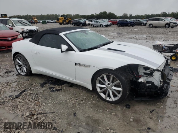 2014 Jaguar F-Type S with VIN SAJWA6FC5E8K03679, listed as a Copart auction lot 72376114 with 101,622 mi miles and Salvage Title. Bid and sale history available at DreamBid. Image 4.