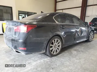 2013 Lexus GS 350 with VIN JTHBE1BL5D5027810, listed as a Copart auction lot 45490105 with 121,268 mi miles and Salvage Title. Bid and sale history available at carsss.com. Image 3.