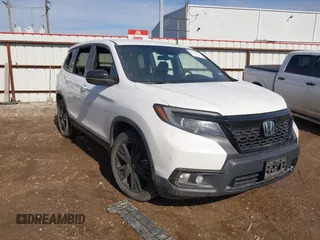2021 Honda Passport Sport with VIN 5FNYF7H25MB000793, listed as a IAAI auction lot 41350844 with 54,958 mi miles and . Bid and sale history available at DreamBid. Image 1.