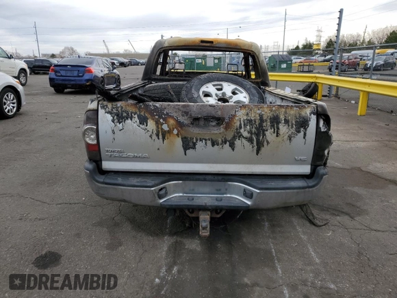 2013 Toyota Tacoma with VIN 5TFUU4EN1DX057211, listed as a Copart auction lot 48383655 with Not provided miles and Non repairable. Bid and sale history available at DreamBid. Image 6.