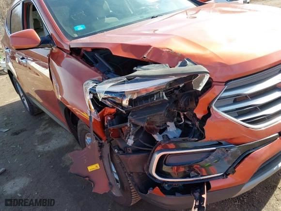2017 Hyundai Santa Fe Sport 2.4L with VIN 5XYZTDLB9HG439478, listed as a IAAI auction lot 41767857 with 160,937 mi miles. Bid and sale history available at carsss.com. Image 6.