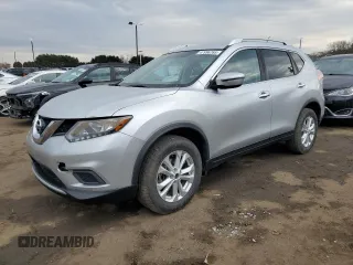 2016 Nissan Rogue SV with VIN KNMAT2MV1GP694924, listed as a Copart auction lot 47996765 with 151,551 mi miles and Clean Title. Bid and sale history available at carsss.com. Image 1.