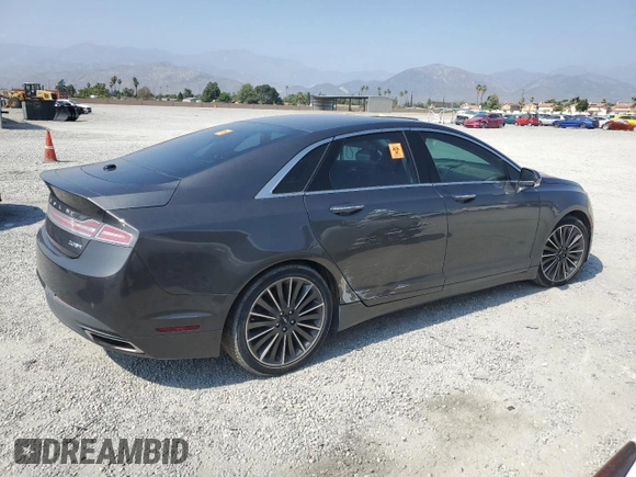 2015 Lincoln MKZ with VIN 3LN6L2J90FR627540, listed as a Copart auction lot 59802935 with 52,510 mi miles and Clean title. Bid and sale history available at DreamBid. Image 3.