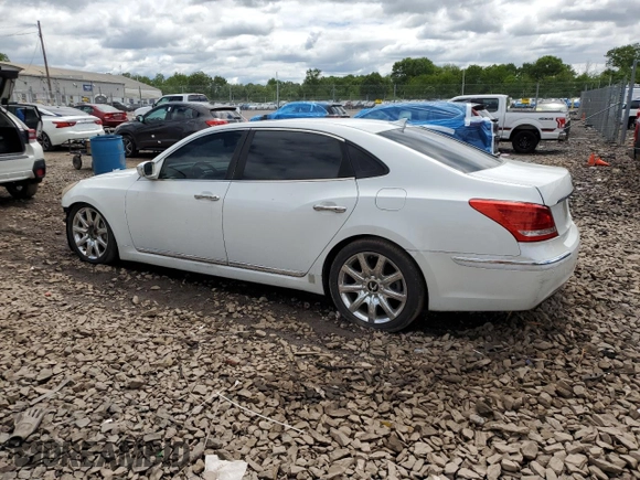 2012 Hyundai Equus Signature z VIN KMHGH4JH5CU052123, wystawiony jako Copart lot #57932755 z przebiegiem 172 401 mil mil oraz Szkody całkowita. Historia ofert i sprzedaży dostępna na DreamBid. Obrazek 2.
