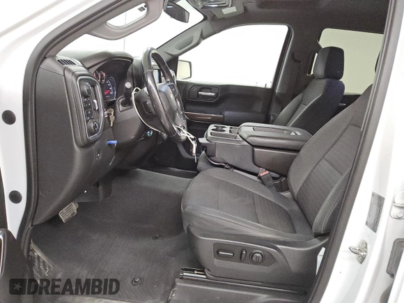 2019 Chevrolet Silverado 1500 LT with VIN 3GCPYDEKXKG199243, listed as a Copart auction lot 53494195 with 126,800 mi miles and Clean Title. Bid and sale history available at carsss.com. Image 7.