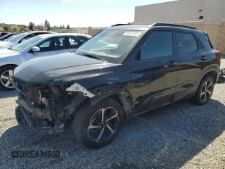 2022 Chevrolet TrailBlazer RS with VIN KL79MTSL2NB041386, listed as a Copart auction lot 49811945 with 262,120 mi miles and Salvage Title. Bid and sale history available at carsss.com. Image 1.