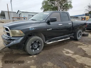 2009 Dodge 1500 SLT with VIN 1D3HB18P69S707942, listed as a Copart auction lot 57582415 with 225,034 mi miles and Salvage title. Bid and sale history available at DreamBid. Image 1.